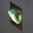 Exterior Semi Recessed Illuminated Wall / Step Light