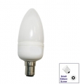6x 3w SES Energy Saving Opal Candle Lamps