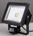 Shatter Resistant 50w LED Compact Floodlight with PIR