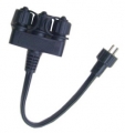 Plug and Play Cable Connector with 3 Connectors