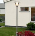 LIVORNO Stainless Steel Lantern and Column